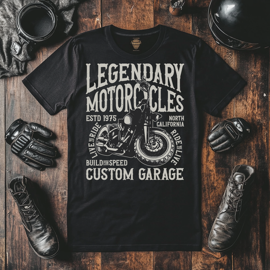 Biker T-Shirts From A Legendary Garage