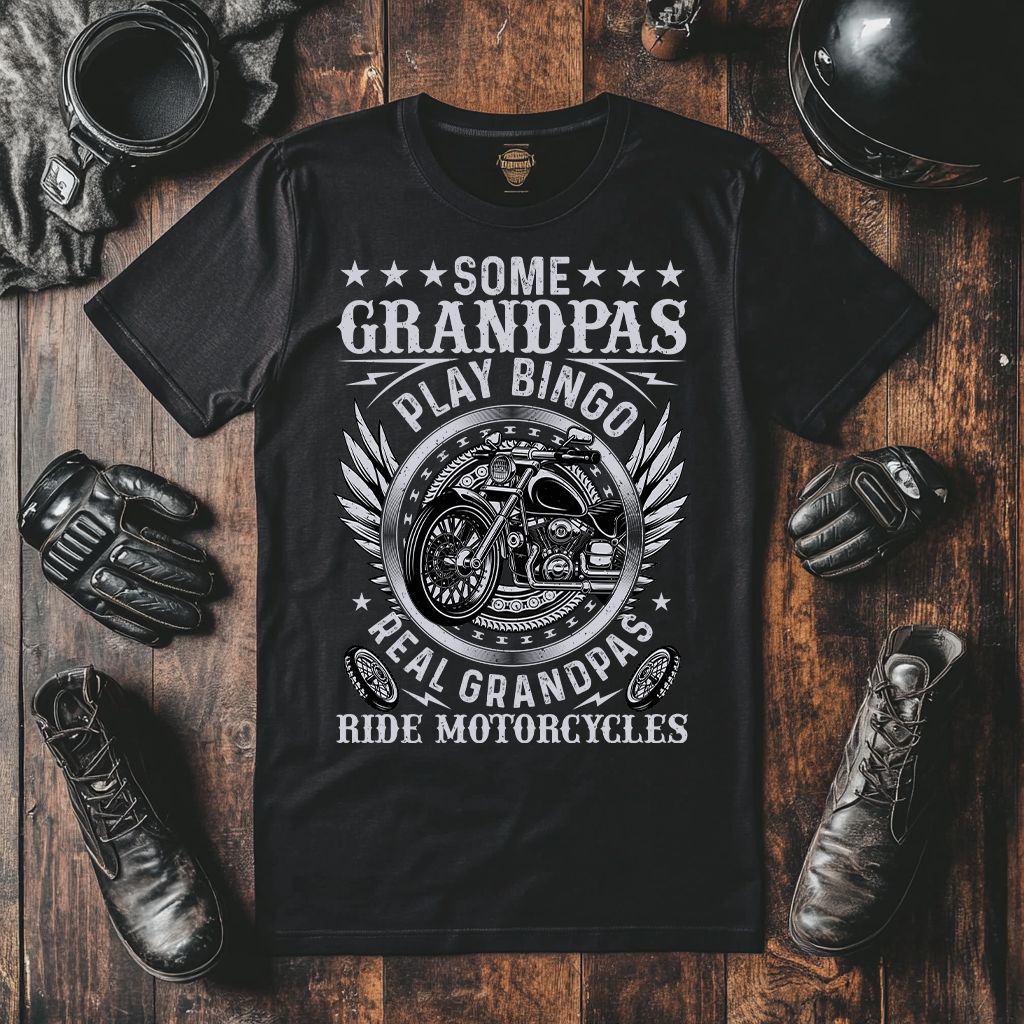 The Grandpa Tees Are Great This One Stands Above The Rest Motorcycle T Shirts For Grandparents it has to be the perfect gift.