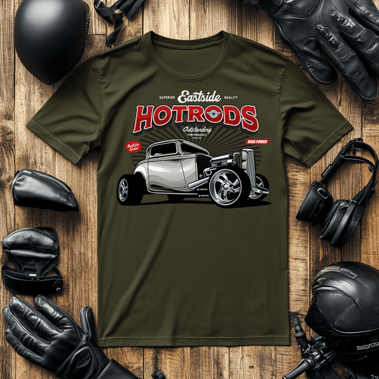 Hot Rod T-shirts This one in green look insane with eastside hotrods on the front